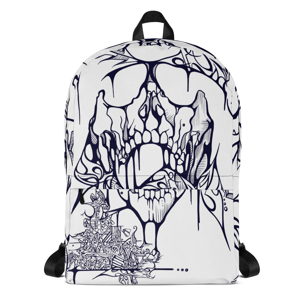 'VAPORS' (White) Backpack