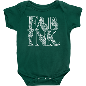'Fab Ink Logo' Baby Onesie