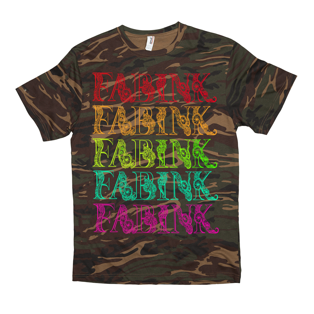 'Fab 5' Pride Camo T-Shirt