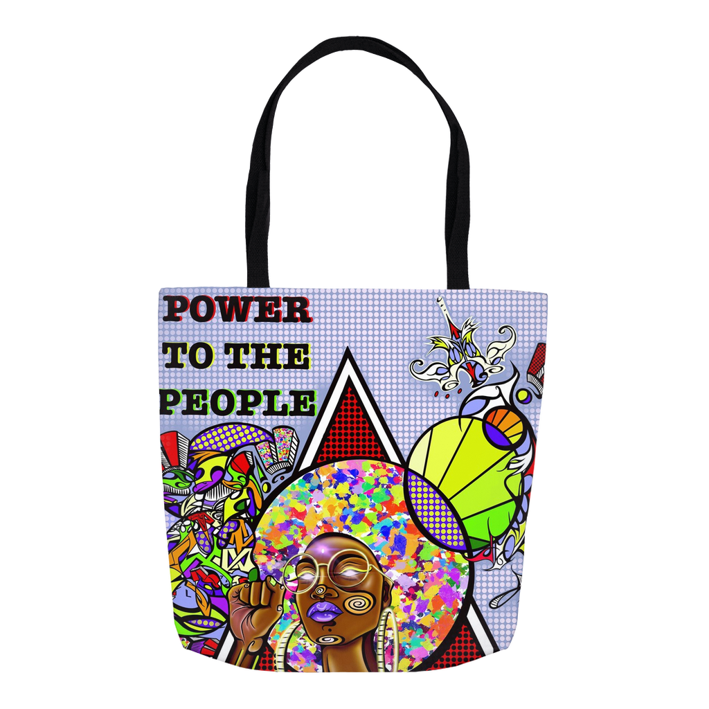 'POWER TO THE PEOPLE' Tote Bag