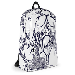 'VAPORS' (White) Backpack