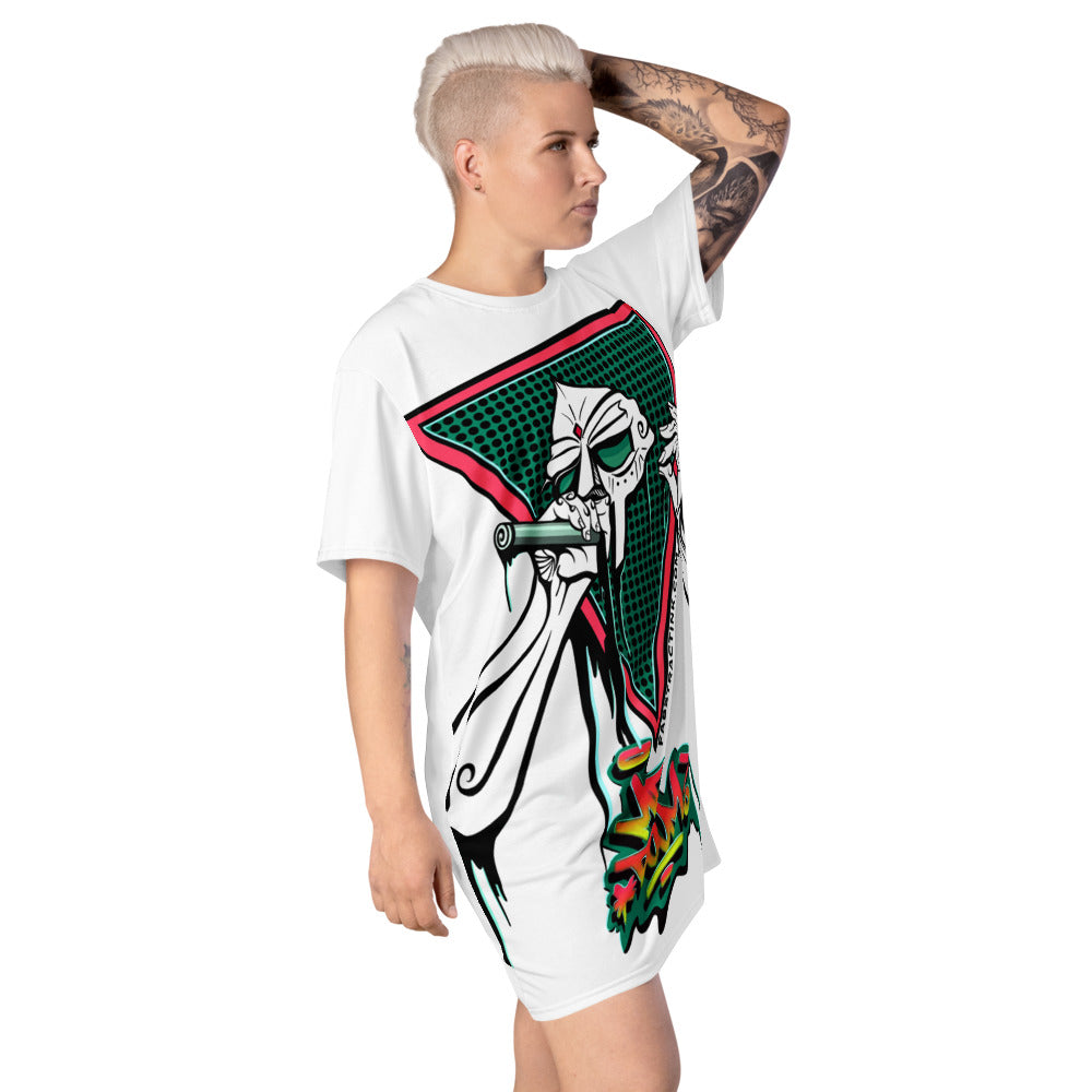 'MF DOOM' T-Shirt Dress