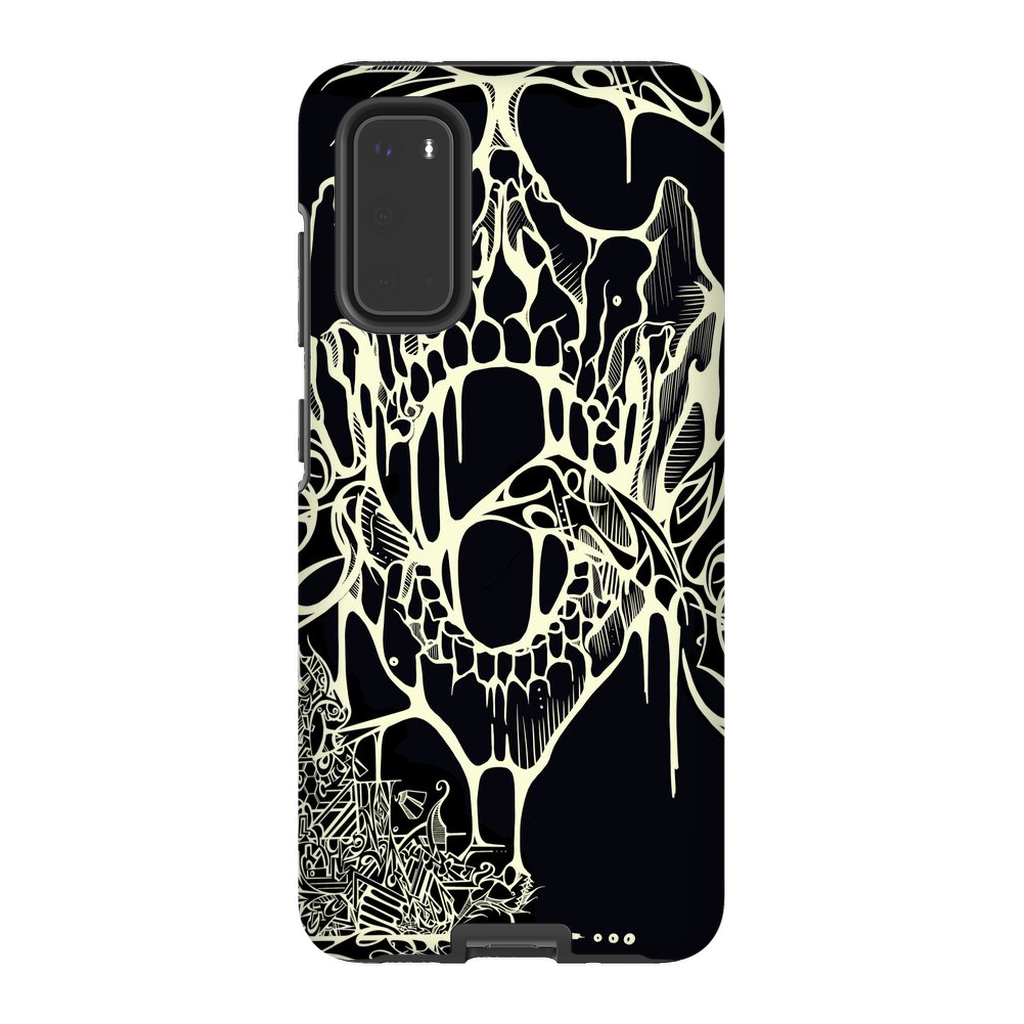 'Vapors' (Black) Phone Cases