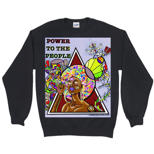 'POWER TO THE PEOPLE' Sweatshirts