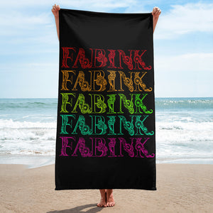 'Fab 5' Pride Beach Towel