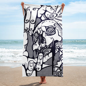 'Magique' Beach Towel