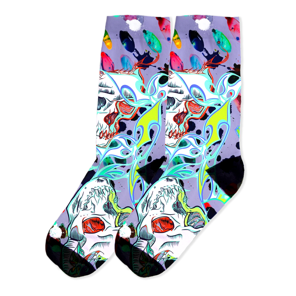 'Joker's Wild' Socks